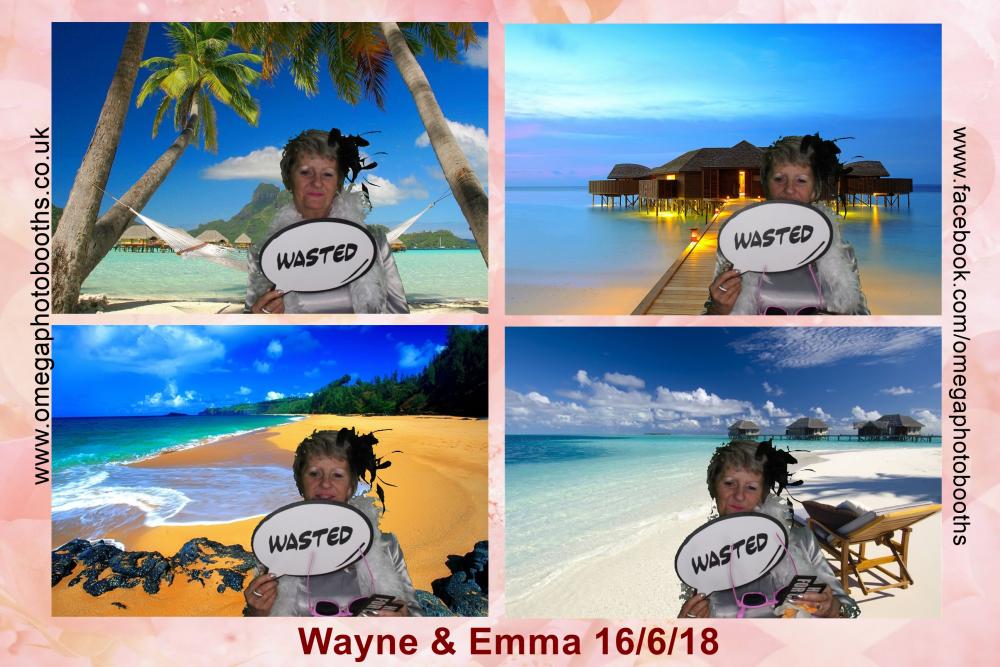 Emma & Wayne's Wedding | View more photos from the event at gallery.omegaphotobooths.co.uk/u/Omega-Photobooths/Emma-Waynes-Wedding